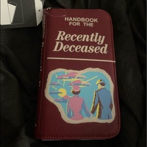 NWT Beetlejuice Tech Wallet
